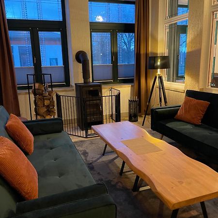 Ferienwohnung Mit Kamin Und Traumhafter Dachterrasse Mit Weitblick In Die Natur Neu Gaarz Εξωτερικό φωτογραφία